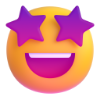 Emoji Sternchenaugen